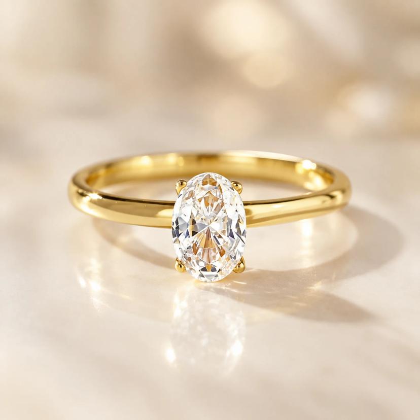 Birthstone Cabochon Ring — Choose Your Month — rings with Aquamarine