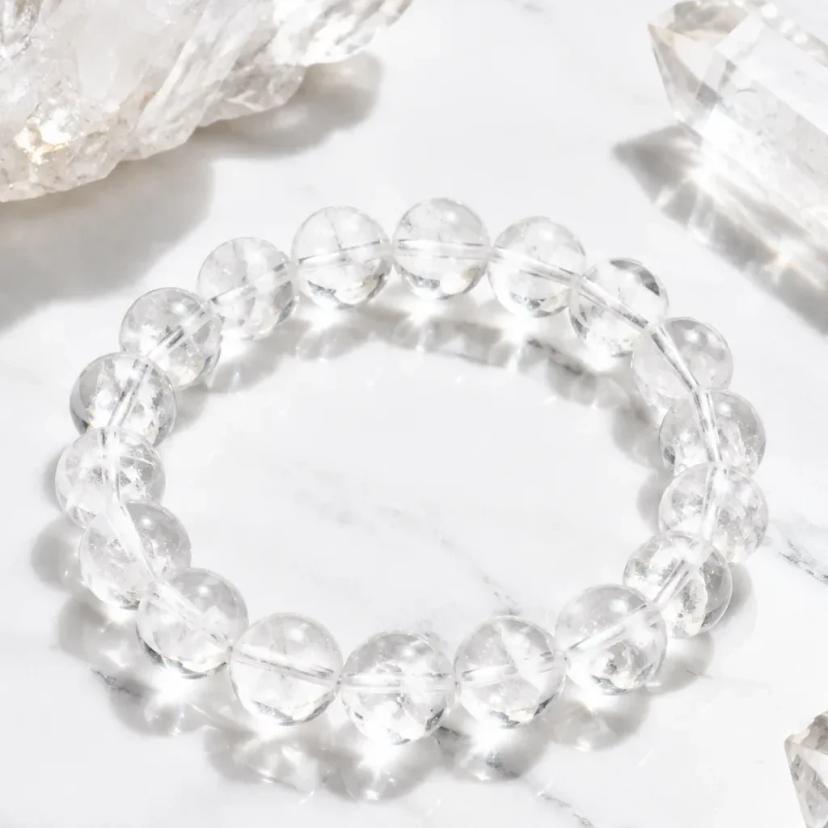 Clear Quartz Two-Way Bracelet — bracelets with Clear Quartz