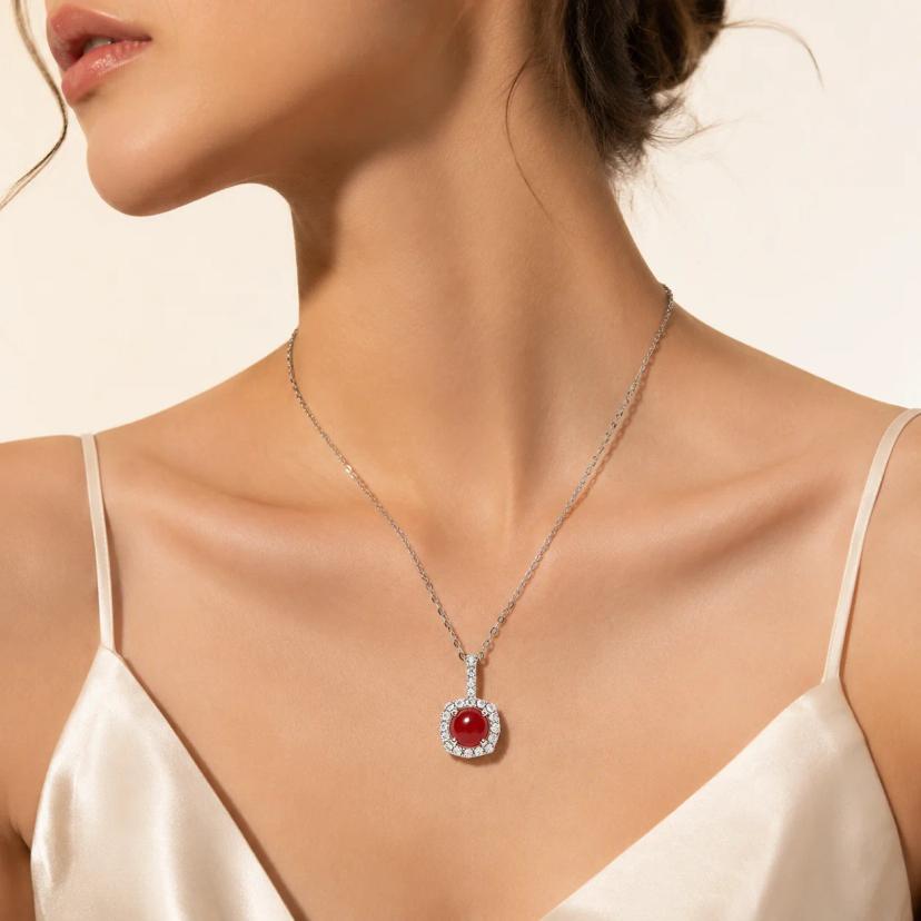 Birthstone Drop Necklace — All 12 Months — necklaces with Multi-Gem