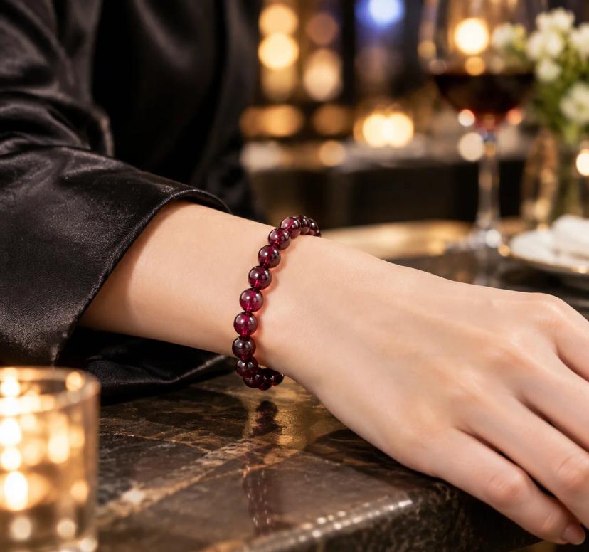 Rhodolite Garnet Bracelet — bracelets with Garnet