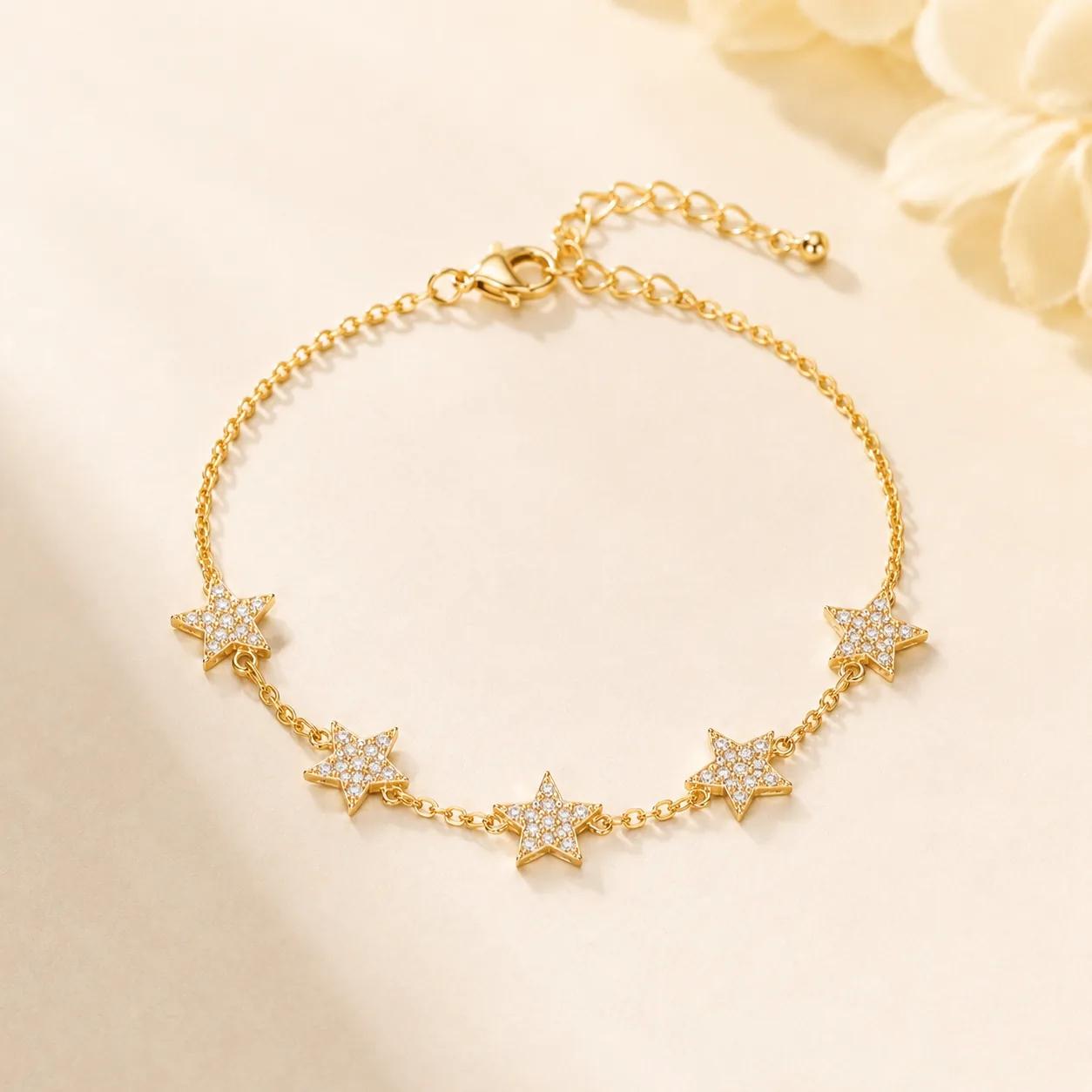 Starlight Star Charm Bracelet
