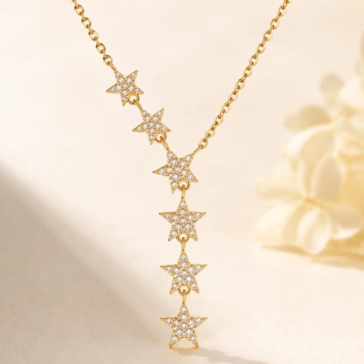 Starlight Cascade Necklace