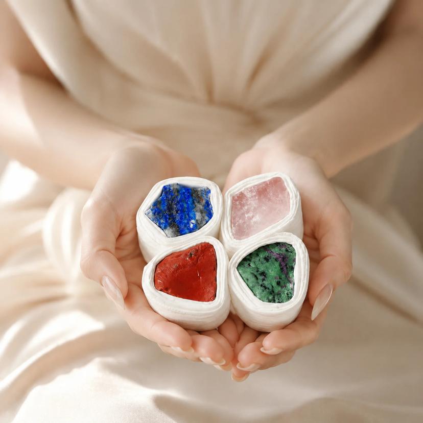 Zodiac Crystal Kit — Raw Stone Sets for All 12 Signs — sets with Multi-Gem