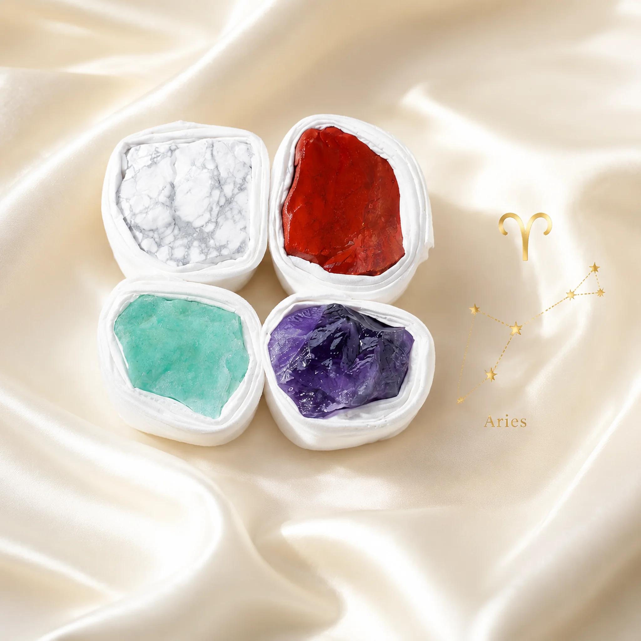 Zodiac Crystal Kit — Raw Stone Sets for All 12 Signs