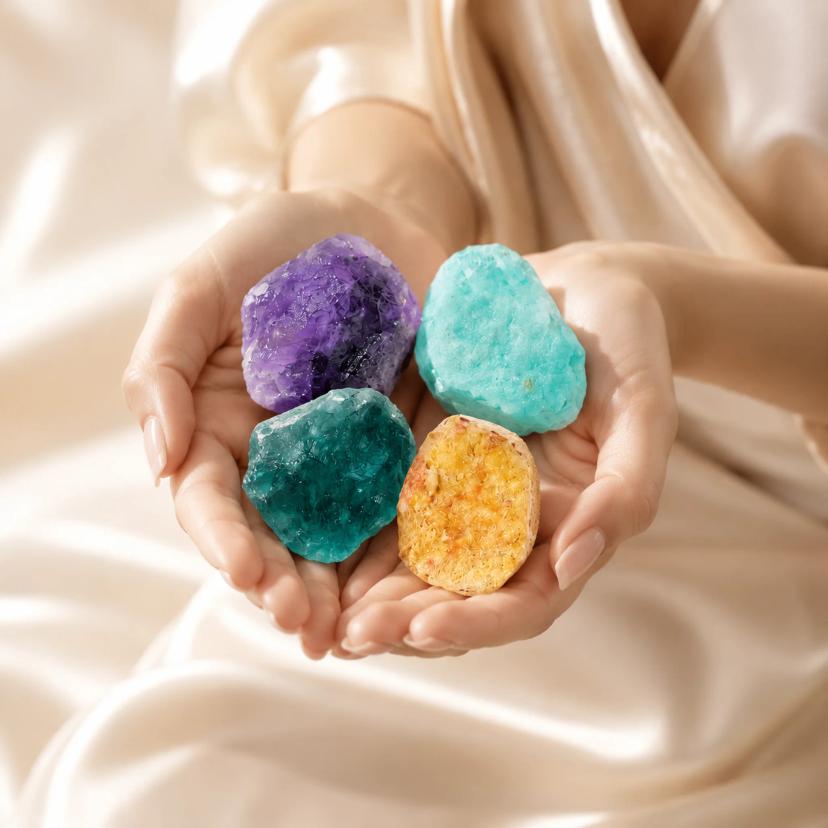 Zodiac Crystal Kit — Raw Stone Sets for All 12 Signs — sets with Multi-Gem